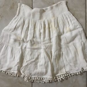 Lilly Pulitzer white skirt